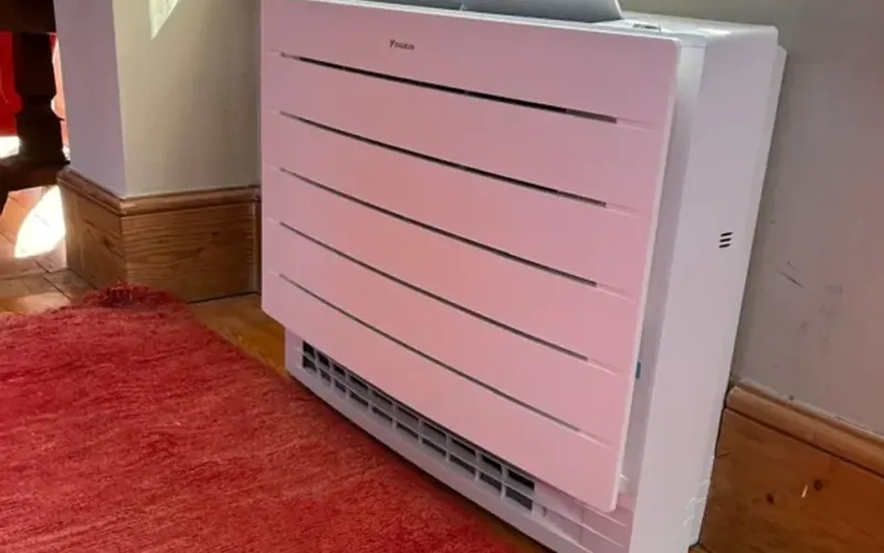 Daikin floor-standing air conditioning unit, West Sussex