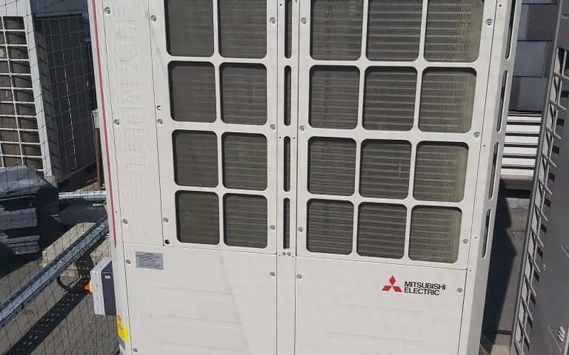 Mitsubishi Electric outdoor unit (site image)